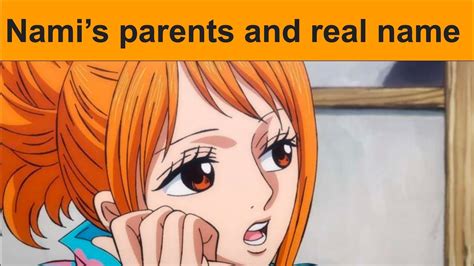 nami's mom|did namis sister die.